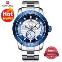 ราคา นาฬิกา นาฬิกา naviforce แท้ รุ่น NF9145 S/BE สายแสตนเลสสีเงิน ตัวเรือนสีเงินน้ำเงิน สินค้าใหม่ รับประกัน 1ปี ของแท้ 100% (2277656779)