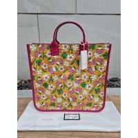 ราคา Gg Canvas Children Mushroom Print Tote (12931099191)