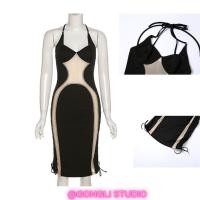 ราคา แซกผ้ายืดรัดรูปผ้าลื่นใส่สบายเซ็กซี่ (12294311005)