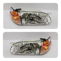 ราคา ไฟหน้า ไฟหน้าแต่ง TOYOTA AE110 AE111 ลายเพชรโคมขาว (รุ่นตูดเป็ด) (3356943846)