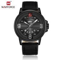 ราคา !! ลดล้าง สต็อคนาฬิกา naviforce แท้ นาฬิกาข้อมือผู้ชาย สีดำ หน้าปัดสีเทา สายหนัง รุ่น NF9086 ของแท้100% (59969535)