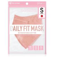 ราคา IRIS Ohyama Daily Fit Mask (แบบซอง 5ชิ้น) กระชับใบหน้า ป้องกันเชื้อไวรัส VFE / ฝุ่น PM 2.5 (สีชมพู) size S (22880465584)