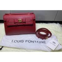 ราคา กระเป๋าสะพายข้าง กระเป๋าถือแบรนด์LOUIS FONTAINEแท้100%(พร้อมส่ง) (22384686105)