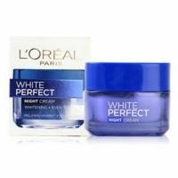 ราคา L'Oreal White Perfect Night Cream 50ml (Whitening + Even Tone) (863430297)