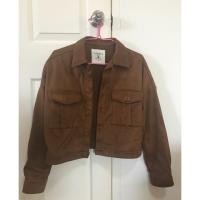 ราคา เสื้อแจ็คเก็ต CC DOUBLE O สีน้ำตาล (193533941)