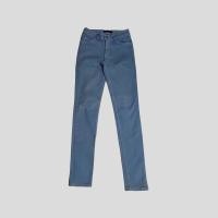 ราคา ยีนส์เอวสูงทรงขากระบอก (13056099497)