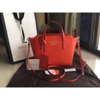 ราคา New Gucci หนังสีส้ม มีสายสะพายปรับความยาวได้ อปก.ครบ Sale!!! (35401360)