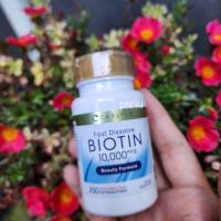ราคา พร้อมส่งCarlyle Biotin 10,000 mcg, 250 Fast Dissolve Tablets (22746220919)