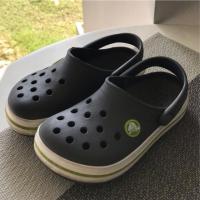 ราคา Crocs รองเท้าเด็กมือสอง ของแท้ 100% (1848287925)