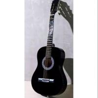 ราคา กีต้าร์อะคูสติค สีดำ (839611133)