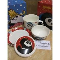 ราคา ชุดชามกังฟูแพนด้า (237452081)