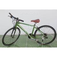 ราคา จักรยานไฮบริดญี่ปุ่น - ล้อ 700 mm. - มีเกียร์ - อลูมิเนียม - TREK FX 7.4 - สีเขียว [จักรยานมือสอง] (16558578728)