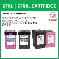 ราคา ✺✼Compatible HP 67XL 67XXL 67 XL Black Color ink cartridge Printer Black Color ink cartridge (17578276322)
