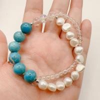 ราคา สร้อยข้อมือไข่มุกแท้ หิน และคริสตัล (23476464694)