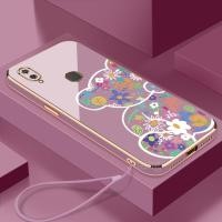 ราคา เคสโทรศัพท์มือถือนิ่ม ขอบตรง บางพิเศษ กันกระแทก พร้อมสายคล้อง สําหรับ VIVO Y85 VIVO Y85A VIVO V9 (22216904493)