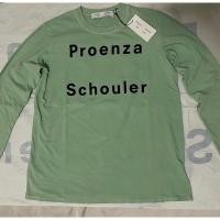 ราคา ส่งต่อ Proenza Schouler Logo Long Sleeve T-Shirt (16106033246)