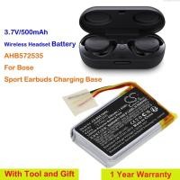 ราคา D3K6 OrangeYu 500mAh Wireless Headset Battery AHB572535 for Bose Sport Earbuds Charging Base (23657260238)