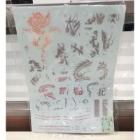 ราคา ดีคอลน้ำ มังกร Water Decal Mega Size 1/48 RX-78-2 Gundam Daban แถมดีคอลสติ๊กเกอร์ SD RX-78-2 แท้ Bandai (5847443650)