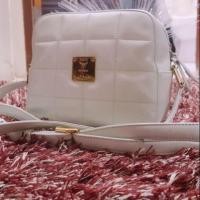 ราคา ❤USED(Like New)❤ McM Crossbody Bag (white) ✡5500.-✡ (952199000)