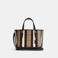 ราคา #COACH #MOLLIE TOTE 25 IN SIGNATURE JACQUARD WITH STRIPES (COACH C4086) กระเป๋าถือหรือสะพายข้าง FE070401 (16528224250)