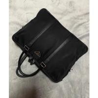 ราคา Prada Black Nylon and Leather Briefcase ของแท้ ปราด้า พราด้า (18156014159)