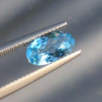ราคา พลอยโทแพซ พลอยฟ้า พลอยแท้ Topaz Natural ,for made ring, Loose Stone (5533149745)