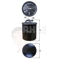 ราคา KL 313 กรองเชื้อเพลิง BENZ ดีเซล / W203 W204 W211 W221, Vito II (639) MAHLE (16491325700)