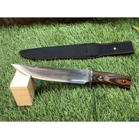 ราคา มีดใบตาย มีดเดินป่า Columbia SA-40 ด้ามไม้แท้ ขนาดความยาว ใบมีด7.5นิ้ว (19ซม.) พร้อมปลอกสำหรับเก็บมีด (6757517365)