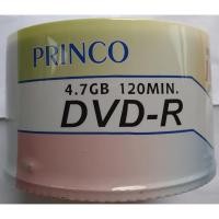 ราคา แผ่นเปล่า DVD-R 4.7 GB PRINCO 120 MIN Up to 16X Speed 50 Pcs 1 หลอด 50 แผ่น (23375213016)