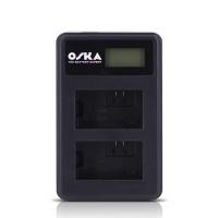 ราคา OSKA แท่นชาร์จแบตเตอรี่กล้อง Sony NP-FW50 - แบบ 2 ช่อง (7224988739)