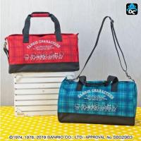 ราคา [ของแท้ ของใหม่ นำเข้าจากญี่ปุ่น] กระเป๋าคิตตี้สีแดง ใส่ออกกำลังกาย เดินทาง Sanrio Characters - 70's School Boston Bag A (7631422466)