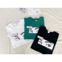 ราคา เสื้อโอเวอร์ไซส์ เสื้อยืด เสื้อสกรีน MEET YOU IN NEW YORK รูปตา ตัดเย็บในไทย (9965487645)