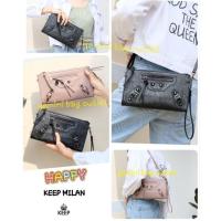 ราคา *ส่งฟรี ems. ของแท้ พร้อมส่งค่ะ* ▪ 10 นิ้ว ▪Kipling Milan Shoulder&Clutch Bag (16205384288)