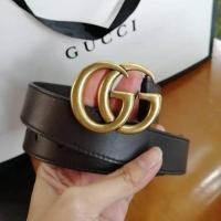 ราคา Gucci GG Belt 3 cm. ไซส์85:34 แท้ (7603746145)