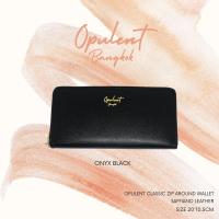 ราคา กระเป๋าสตางค์ ใบยาว หนังSaffiano ซิปรอบ สี Onyx Black (9565648558)