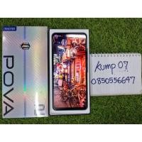 ราคา ขาย TECNO Pova 2 RAM 6 ROM 128 สีดำ Dazzle Black มือ2 สภาพสวย 4500 บาท ครับ (8094012962)