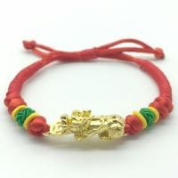 ราคา ปี่เซียะ ปี่เซียะด้ายแดง สร้อยข้อมือ กำไล (1791422798)