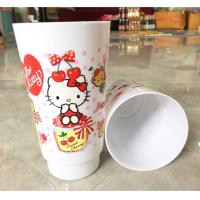 ราคา เซตแก้วน้ำ 4ใบ แก้วน้ำ เซต4ชิ้น ลายการ์ตูน คิตตี้ สีขาว แดง ซื้อ1เซต ได้4แก้ว (4219303677)