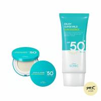 ราคา Scinic Enjoy Super Mild Sun Essence เอสเซนส์กันแดด 50 มล. SCINIC Enjoy All Round Airy Sun Cushion EX SPF50+ 25 กรัม (22823216567)