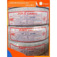 ราคา สายไฟ VAF ขนาด 2x1 2x1.5 2x2.5 ทองแดงแท้ 100% มีมอก. ยกม้วน สายไฟคู่ สายไฟแข็ง (8893195093)