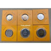 ราคา 50ปี กาญจนาภิเษก 25สต/50สต/1/2/5/10บาท (6เหรียญ) (21242152981)
