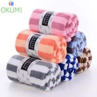ราคา OKUMI_SHOP ผ้าขนหนู ผ้าเช็ดตัวขนเป็ด ขนาด 70x140 เกรดพรีเมี่ยม หนานุ่มซับน้ำอย่างดี (3037612049)