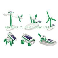ราคา ส่งจากไทย Robot kits ของเล่นDIY 6in1 ประกอบเอง รุ่นSolar พลังงานแสงอาทิตย์ (15449395915)