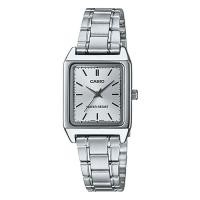 ราคา Casio Standard นาฬิกาข้อมือผู้หญิง สายสเตนเลส รุ่น LTP-V007D,LTP-V007D-7E,LTP-V007D-7EUDF - สีเงิน (1563148845)