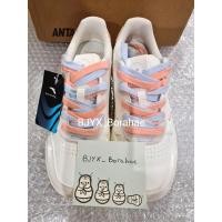 ราคา (พร้อมส่ง) Anta ของแท้ 100% ของใหม่ ไม่เคยใช้ รองเท้าผ้าใบ กีฬา หวังอี้ป๋อ Wang Yibo สีเชือกพาสเทล กวงเตี่ยน เบอร์ 39 (17706165604)