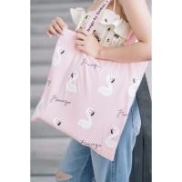 ราคา กระเป๋าผ้าลายฟามิงโก้ (373422289)