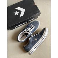 ราคา ส่งต่อCONVERSE ONE STAR OX NAVY หนังกลับ UNISEX (22150141378)