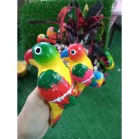 ราคา ตุ๊กตานกเกาะ..ใส่เคราฤาษี.หรือเกาะกระถาง.คละสี (16843152392)