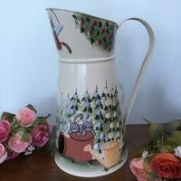 ราคา บัวรดน้ำสไตล์วินเทจไซด์ใหญ่ ลายแมว (3939889389)