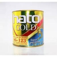 ราคา HATO GOLD สีทองสูตรน้ำมันอะคริลิคแท้ สีเรียบเนียน ไม่หมองดำ เมื่อมีแสงส่องจะมีประกายสีทองชัดเจน AG-123 ขนาด 1 กล. (7048973167)